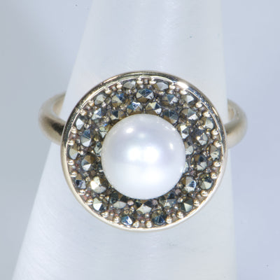 Seshat Pearl Ring
